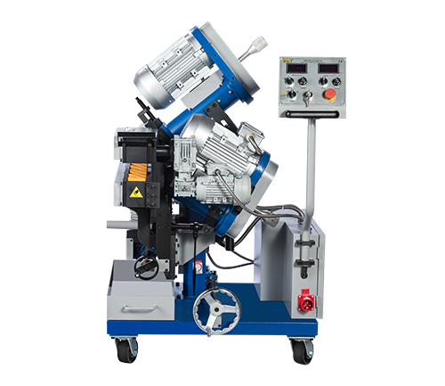 GMMA-100K双主轴K型坡口铣边机